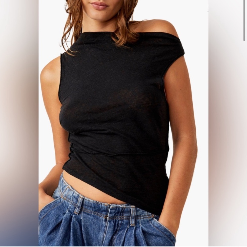 Black Free People shirt